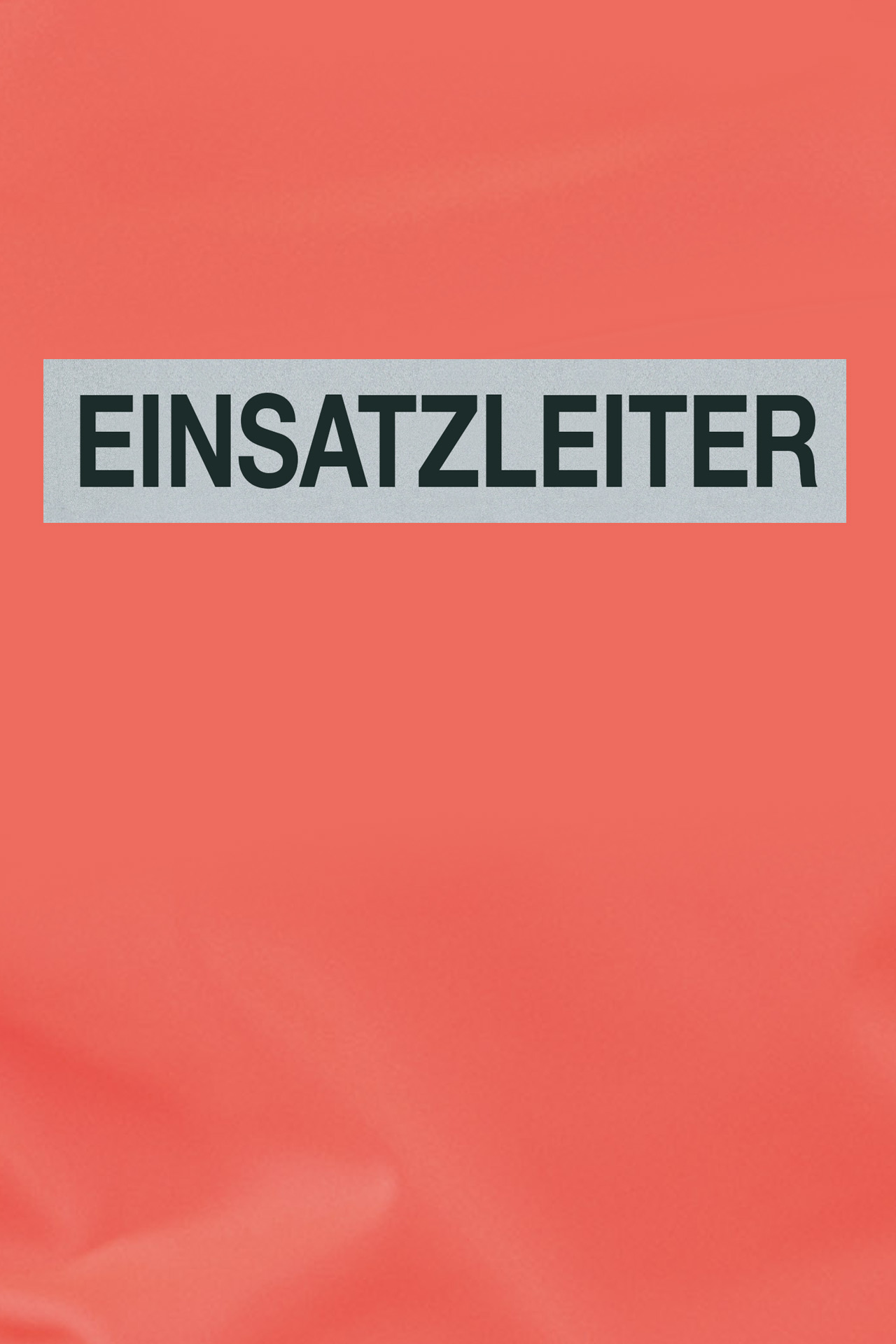 Reflexschild EINSATZLEITER